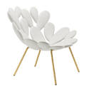 Filicudi Armchair Brass by Qeeboo - Bauhaus 2 Your House