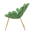 Filicudi Armchair Brass by Qeeboo - Bauhaus 2 Your House