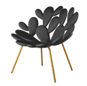 Filicudi Armchair Brass by Qeeboo - Bauhaus 2 Your House