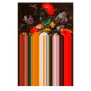 Glitch Red Rectangular Carpet by Qeeboo - Bauhaus 2 Your House