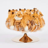 Golden Fox Pouf by AP Collection - Bauhaus 2 Your House