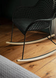Guapa DNB M CU Low Backrest Rocking Chair by Midj - Bauhaus 2 Your House