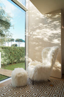 Guelfo Fur Ottoman by Opinion Ciatti - Bauhaus 2 Your House
