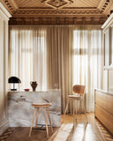 High Stool with Backrest by Mater - Bauhaus 2 Your House