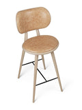 High Stool with Backrest by Mater - Bauhaus 2 Your House