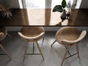 High Stool with Backrest by Mater - Bauhaus 2 Your House