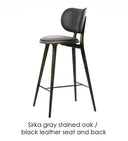 High Stool with Backrest by Mater - Bauhaus 2 Your House