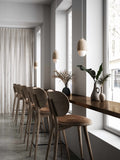 High Stool with Backrest by Mater - Bauhaus 2 Your House