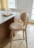 High Stool with Backrest by Mater - Bauhaus 2 Your House