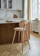 High Stool with Backrest by Mater - Bauhaus 2 Your House