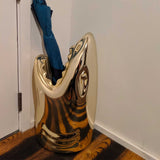Killer Umbrella Stand Metal Finish by Qeeboo - Bauhaus 2 Your House