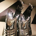 Killer Umbrella Stand Metal Finish by Qeeboo - Bauhaus 2 Your House