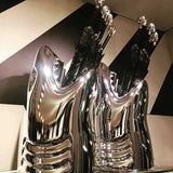 Killer Umbrella Stand Metal Finish by Qeeboo - Bauhaus 2 Your House