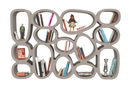 Koibuchi Bookcase by Qeeboo - Bauhaus 2 Your House