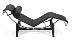 Le Corbusier Chaise Lounge (LC4) - Standard Black Leather - Bauhaus 2 Your House
