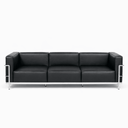 Le Corbusier Petite Three Seat Sofa (LC2) - Bauhaus 2 Your House