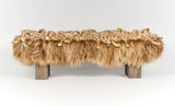 Leo Dark Wood Bench by AP Collection - Bauhaus 2 Your House