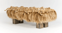 Leo Dark Wood Bench by AP Collection - Bauhaus 2 Your House