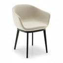 Lucrezia Armchair with 4 Leg Wood Base by BBB - Bauhaus 2 Your House