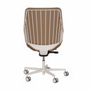 Italia IT7 Steel Chair by Luxy, exposed metal rod framework on the back