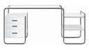 Marcel Breuer S285 Desk - 3 Drawer / 2 Shelves - Bauhaus 2 Your House