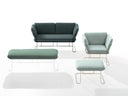Merano Two Seat Sofa by B-Line - Bauhaus 2 Your House