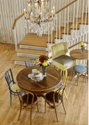 Michael Thonet No. 60 Bentwood Stool by Ton (Upholstered) - Bauhaus 2 Your House