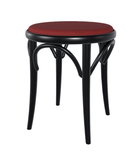 Michael Thonet No. 60 Bentwood Stool by Ton (Upholstered) - Bauhaus 2 Your House