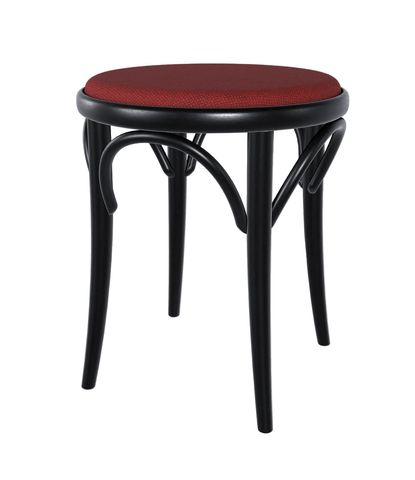 Michael Thonet No. 60 Bentwood Stool by Ton (Upholstered) - Bauhaus 2 Your House