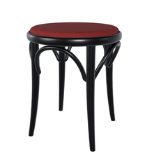 Michael Thonet No. 60 Bentwood Stool by Ton (Upholstered) - Bauhaus 2 Your House