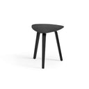 Midj Dalia CTS coffee table, black wood, isolated on white