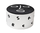 Midnight Monologue Pouf M by Qeeboo - Bauhaus 2 Your House