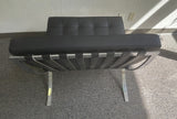 Mies van der Rohe Pavilion Chair - Standard Black Leather - Clearance - Bauhaus 2 Your House