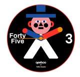 Mr. Wally Wall Clock by Qeeboo - Bauhaus 2 Your House