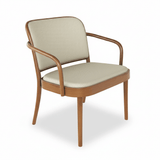 No. 811 Bentwood Lounge Armchair by Ton - Upholstered Seat and Back - Bauhaus 2 Your House