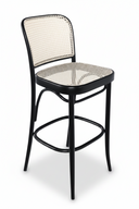 No. 811 Bentwood Stool by Ton - Cane Back - Bauhaus 2 Your House