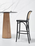 No. 811 Bentwood Stool by Ton - Cane Back - Bauhaus 2 Your House
