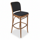 No 811 Bentwood Stool by Ton - Fully Upholstered - Bauhaus 2 Your House
