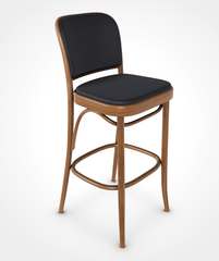 No 811 Bentwood Stool by Ton - Fully Upholstered - Bauhaus 2 Your House