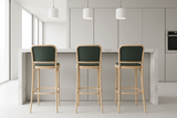 No 811 Bentwood Stool by Ton - Fully Upholstered - Bauhaus 2 Your House