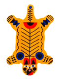 Oggian Italian Tiger Large Carpet by Qeeboo - Bauhaus 2 Your House