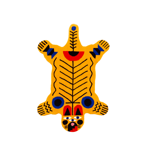 Oggian Italian Tiger Medium Carpet by Qeeboo - Bauhaus 2 Your House