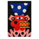 Oggian Monster 004 Rectangular Carpet by Qeeboo - Bauhaus 2 Your House