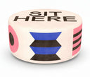 Oggian Sit Here White L Pouf by Qeeboo - Bauhaus 2 Your House