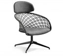 P47 APA GX TS_CU Swivel Lounge Chair by Midj - Bauhaus 2 Your House