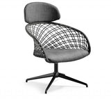 P47 APA GX TS_CU Swivel Lounge Chair by Midj - Bauhaus 2 Your House