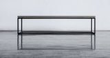 Perspective 1300x700 Black Coffee Table by Lyon Beton - Bauhaus 2 Your House