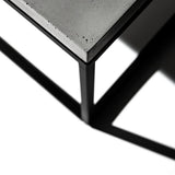 Perspective 1300x700 Black Coffee Table by Lyon Beton - Bauhaus 2 Your House