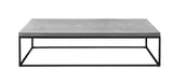 Perspective 1300x700 Black Coffee Table by Lyon Beton - Bauhaus 2 Your House