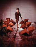 Pierre Paulin Orange Slice Chair by Artifort - Bauhaus 2 Your House